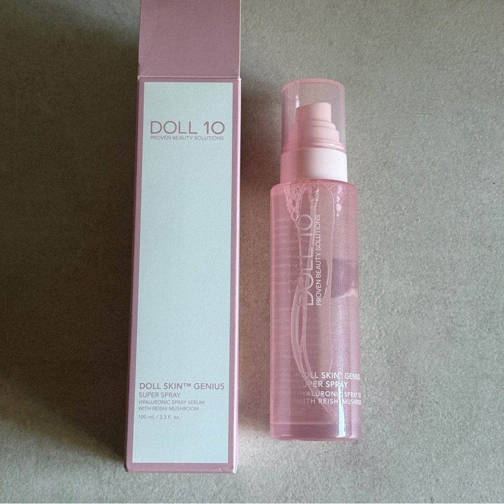 Doll 10 Doll Skin Genius Super Spray 3.3 oz Hyaluronic Spray Serum
